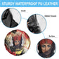 Amunet Spare Tire Cover with Egyptian Queen Portrait Ancient Mythology