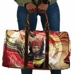 Amunet Travel Bag with Egyptian Queen Portrait Ancient Mythology