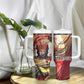 Amunet Tumbler With Handle with Egyptian Queen Portrait Ancient Mythology