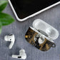 Anput Jackal Mask AirPods Case with Full Moon Egyptian Afterlife Symbolism
