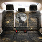Anput Jackal Mask Back Car Seat Cover with Full Moon Egyptian Afterlife Symbolism