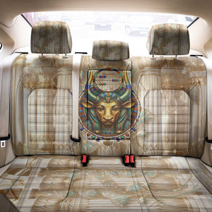 Hathor Back Car Seat Cover with Sacred Cow Head Egyptian Fertility Symbolism