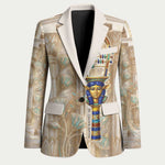 Hathor Blazer with Sacred Cow Head Egyptian Fertility Symbolism