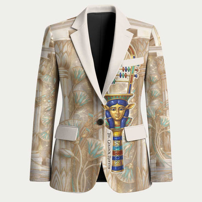 Hathor Blazer with Sacred Cow Head Egyptian Fertility Symbolism
