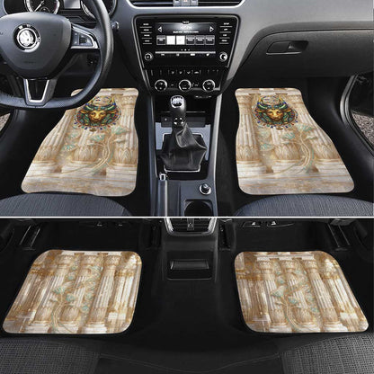 Hathor Car Mats with Sacred Cow Head Egyptian Fertility Symbolism