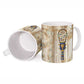 Hathor Ceramic Mug with Sacred Cow Head Egyptian Fertility Symbolism