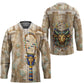 Hathor Hockey Jersey with Sacred Cow Head Egyptian Fertility Symbolism
