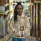 Hathor Hoodie with Sacred Cow Head Egyptian Fertility Symbolism
