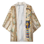 Hathor Kimono with Sacred Cow Head Egyptian Fertility Symbolism