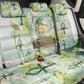 Heqet Nile Ankh Symbol Back Car Seat Cover Egyptian Lotus Motif in Watercolor Life Theme