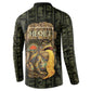 Heqet Ornate Frog Egyptian Button Sweatshirt with Hieroglyphic Backdrop in Creation Theme