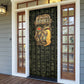 Heqet Ornate Frog Egyptian Door Cover with Hieroglyphic Backdrop in Creation Theme
