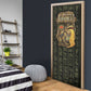 Heqet Ornate Frog Egyptian Door Cover with Hieroglyphic Backdrop in Creation Theme