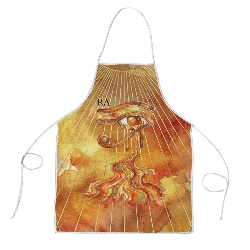 Ra Egyptian Apron Sun God Eye of Ra Fiery Wings Eternal Source Golden Light