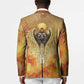 Ra Egyptian Blazer Sun God Eye of Ra Fiery Wings Eternal Source Golden Light