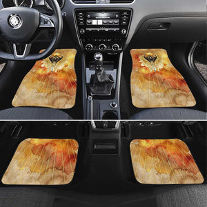 Ra Egyptian Car Mats Sun God Eye of Ra Fiery Wings Eternal Source Golden Light