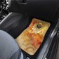 Ra Egyptian Car Mats Sun God Eye of Ra Fiery Wings Eternal Source Golden Light