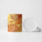 Ra Egyptian Ceramic Mug Sun God Eye of Ra Fiery Wings Eternal Source Golden Light