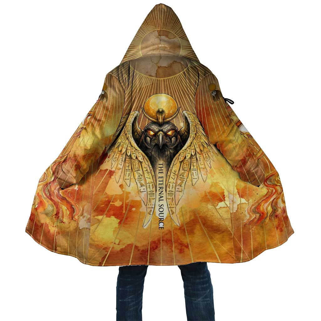 Ra Egyptian Cloak Sun God Eye of Ra Fiery Wings Eternal Source Golden Light