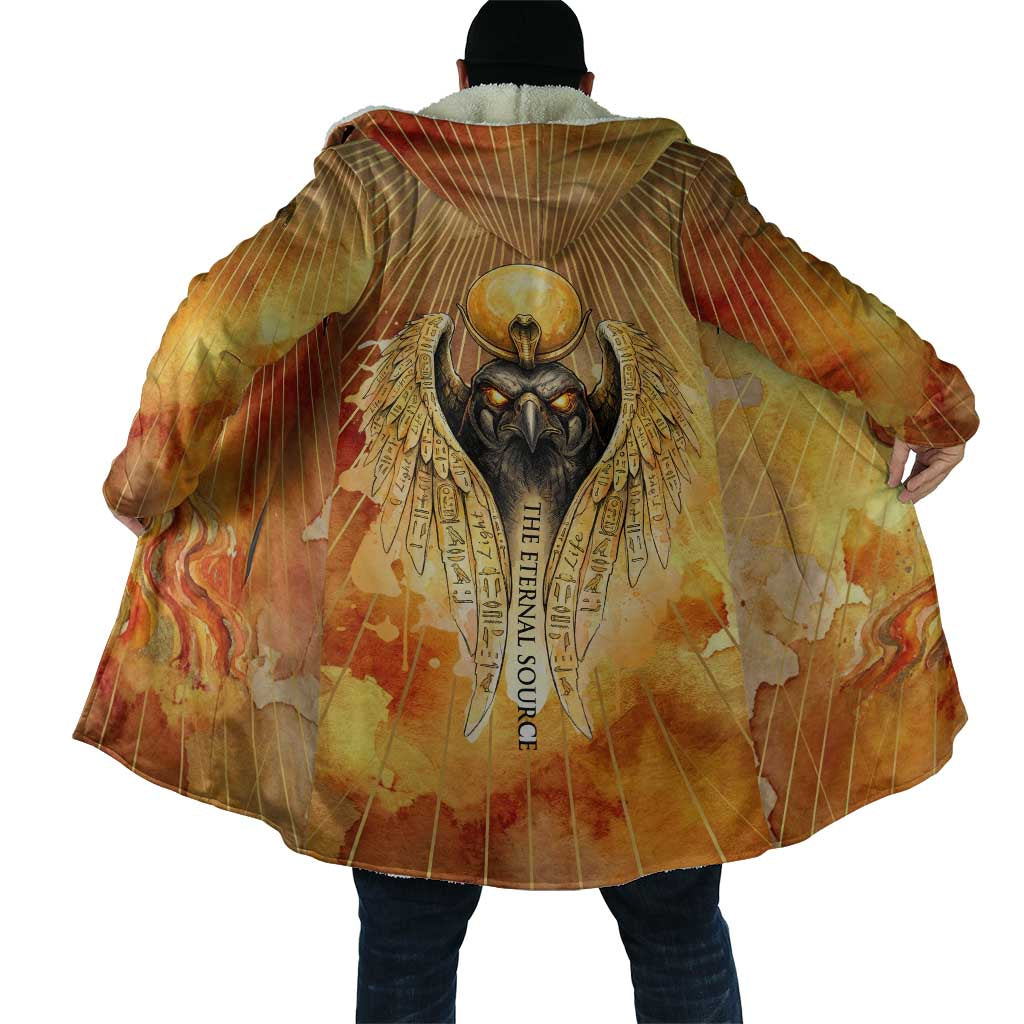 Ra Egyptian Cloak Sun God Eye of Ra Fiery Wings Eternal Source Golden Light