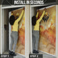 Ra Egyptian Door Cover Sun God Eye of Ra Fiery Wings Eternal Source Golden Light