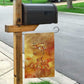 Ra Egyptian Garden Flag Sun God Eye of Ra Fiery Wings Eternal Source Golden Light