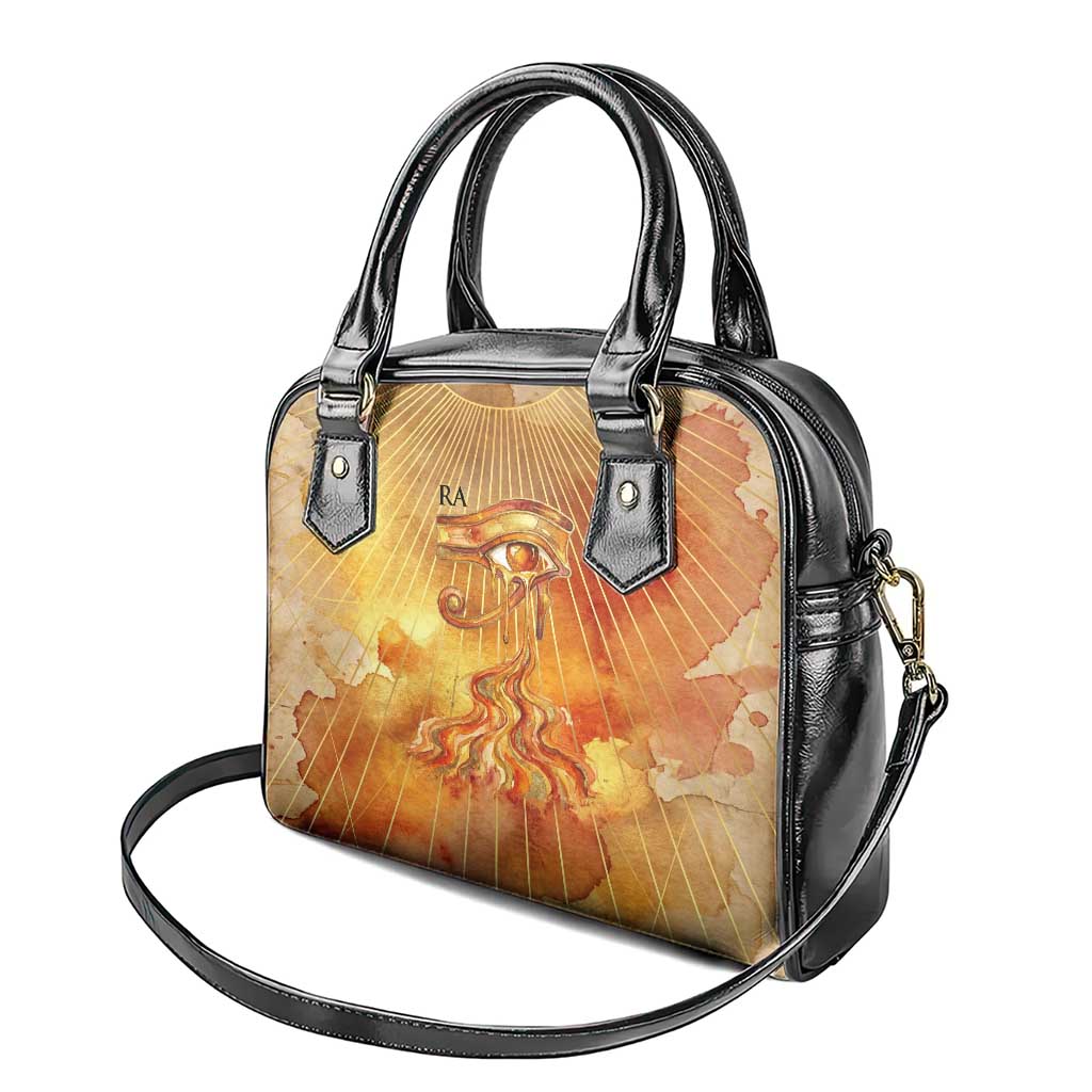 Ra Egyptian Shoulder Handbag Sun God Eye of Ra Fiery Wings Eternal Source Golden Light
