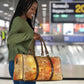 Ra Egyptian Travel Bag Sun God Eye of Ra Fiery Wings Eternal Source Golden Light