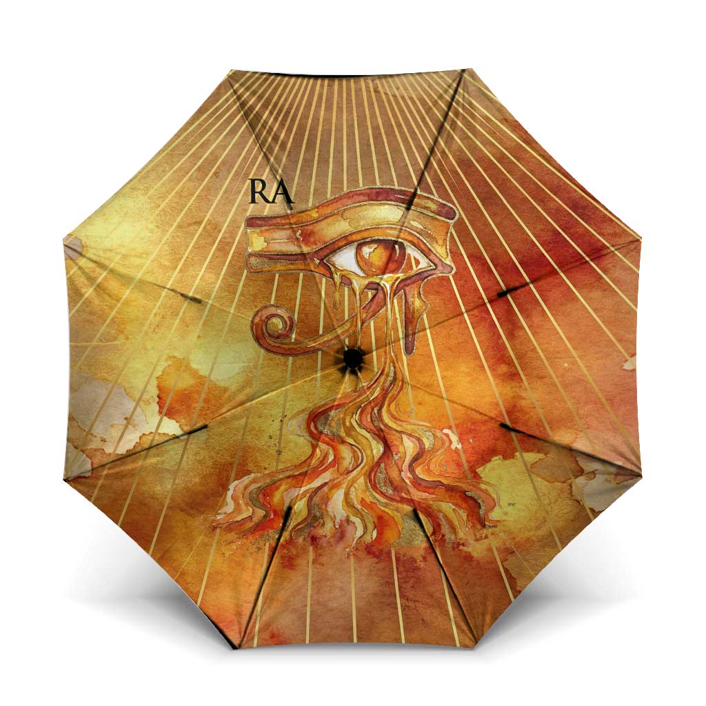 Ra Egyptian Umbrella Sun God Eye of Ra Fiery Wings Eternal Source Golden Light