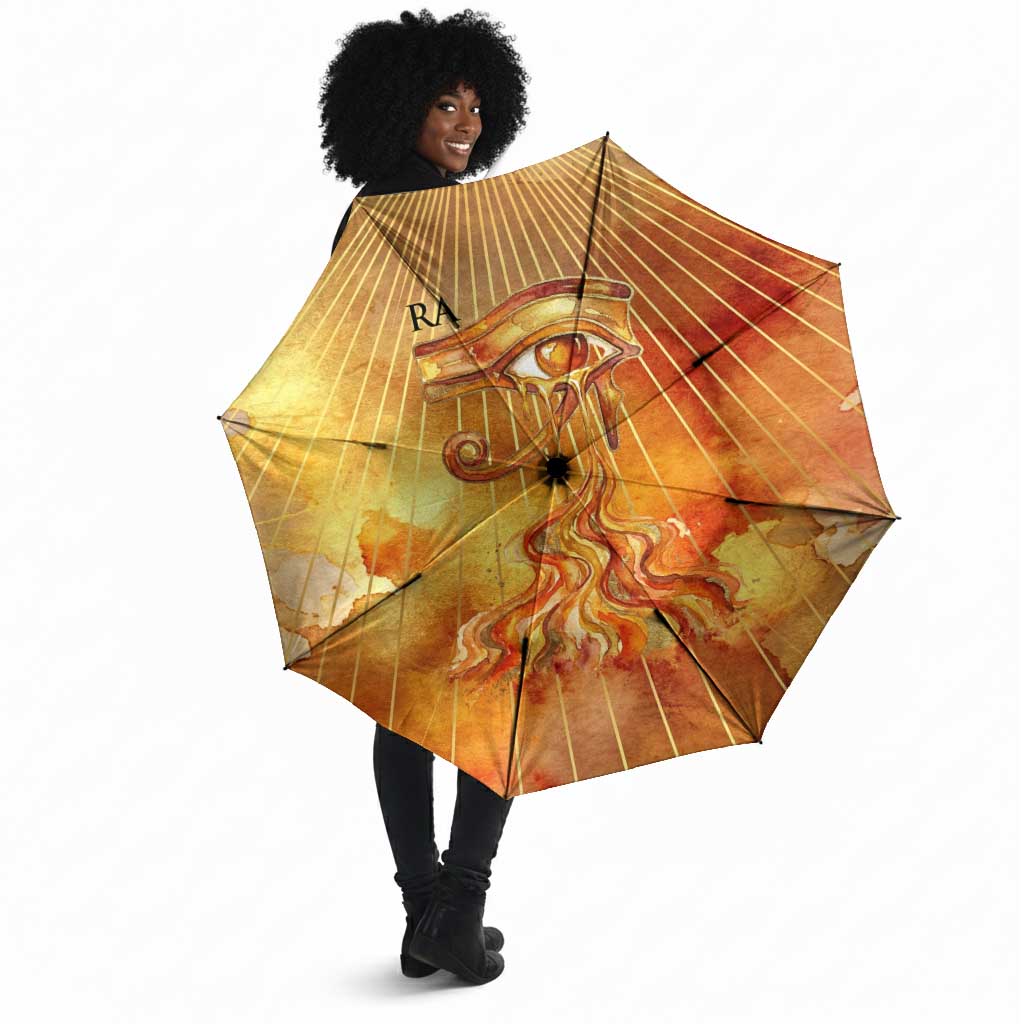 Ra Egyptian Umbrella Sun God Eye of Ra Fiery Wings Eternal Source Golden Light