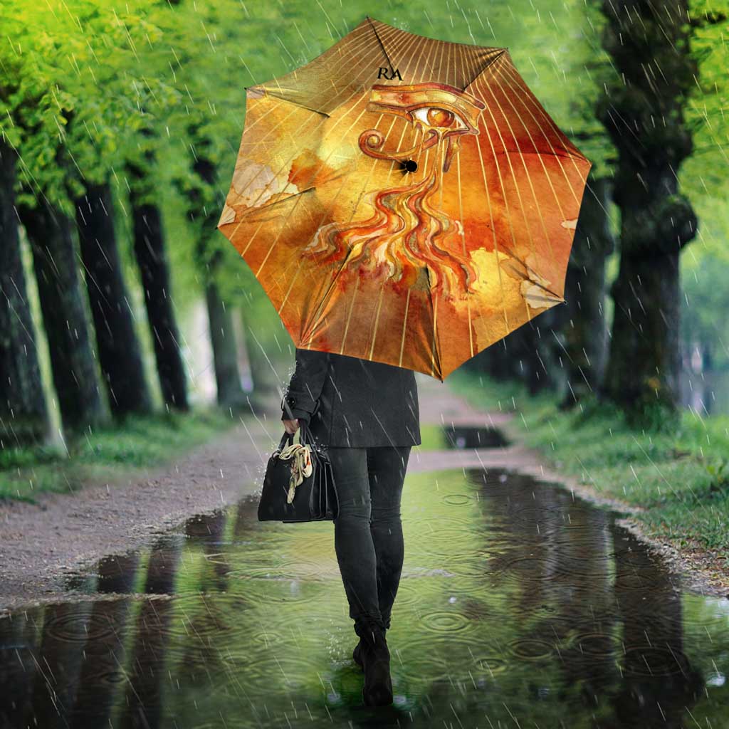 Ra Egyptian Umbrella Sun God Eye of Ra Fiery Wings Eternal Source Golden Light