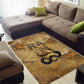 Ra Egyptian Area Rug Sun God Solar Disk Serpent Slayer Ancient Egyptian Boat of the Underworld