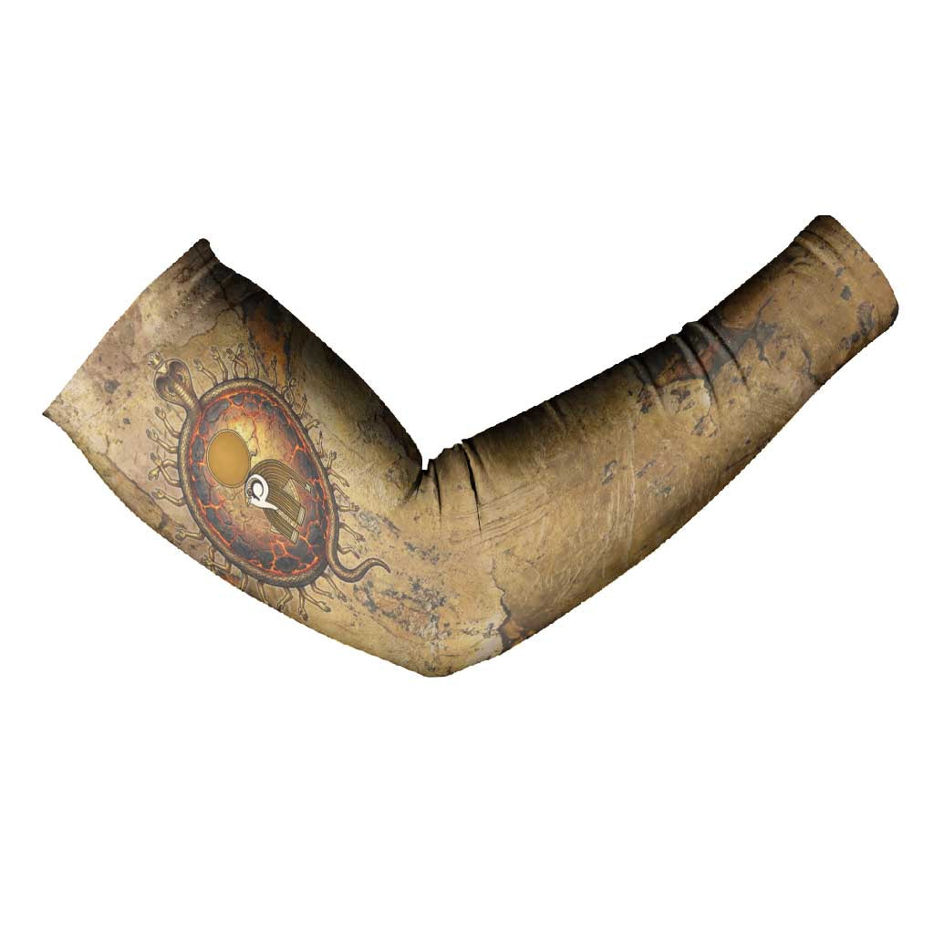 Ra Egyptian Arm Sleeves Sun God Solar Disk Serpent Slayer Ancient Egyptian Boat of the Underworld