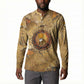 Ra Egyptian Button Sweatshirt Sun God Solar Disk Serpent Slayer Ancient Egyptian Boat of the Underworld