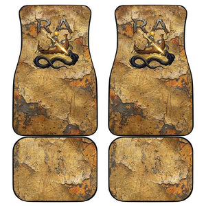 Ra Egyptian Car Mats Sun God Solar Disk Serpent Slayer Ancient Egyptian Boat of the Underworld