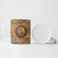Ra Egyptian Ceramic Mug Sun God Solar Disk Serpent Slayer Ancient Egyptian Boat of the Underworld
