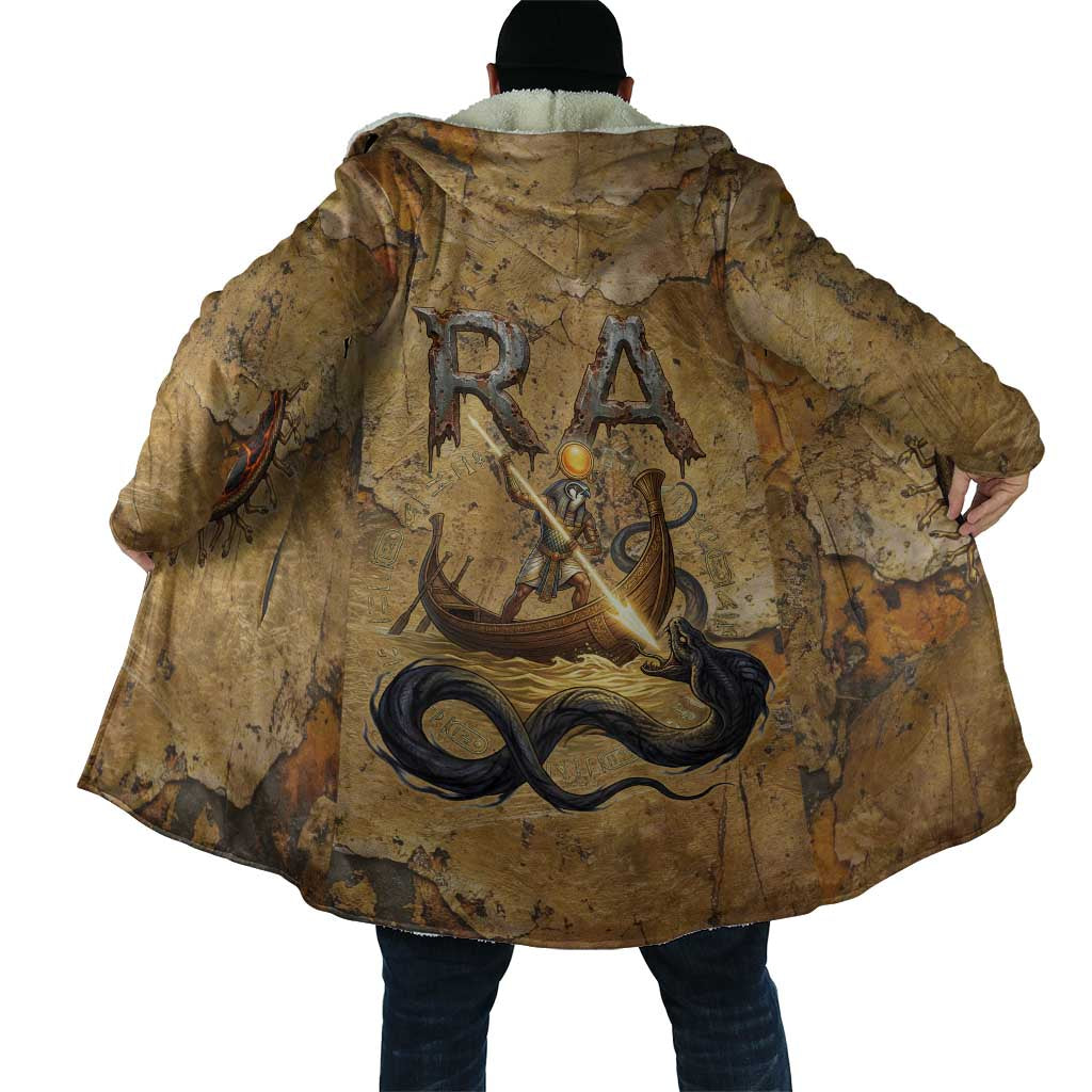 Ra Egyptian Cloak Sun God Solar Disk Serpent Slayer Ancient Egyptian Boat of the Underworld