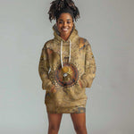 Ra Egyptian Hoodie Dress Sun God Solar Disk Serpent Slayer Ancient Egyptian Boat of the Underworld