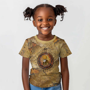 Ra Egyptian Kid T shirt Sun God Solar Disk Serpent Slayer Ancient Egyptian Boat of the Underworld