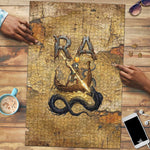 Ra Egyptian Puzzle Sun God Solar Disk Serpent Slayer Ancient Egyptian Boat of the Underworld