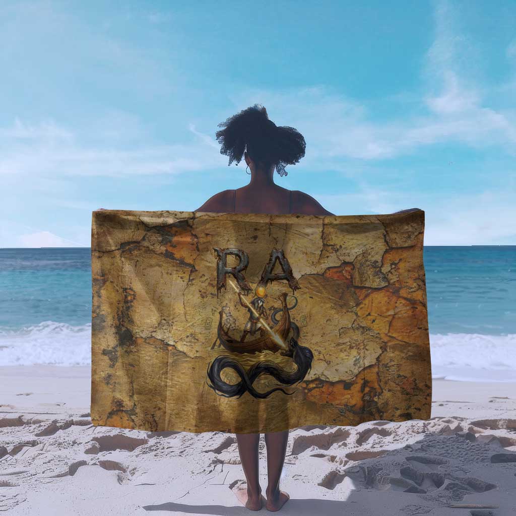 Ra Egyptian Sarong Sun God Solar Disk Serpent Slayer Ancient Egyptian Boat of the Underworld