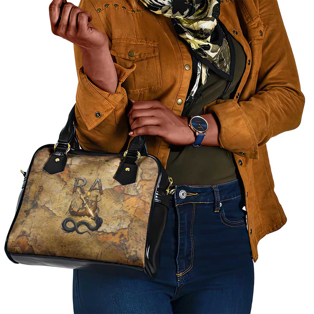 Ra Egyptian Shoulder Handbag Sun God Solar Disk Serpent Slayer Ancient Egyptian Boat of the Underworld