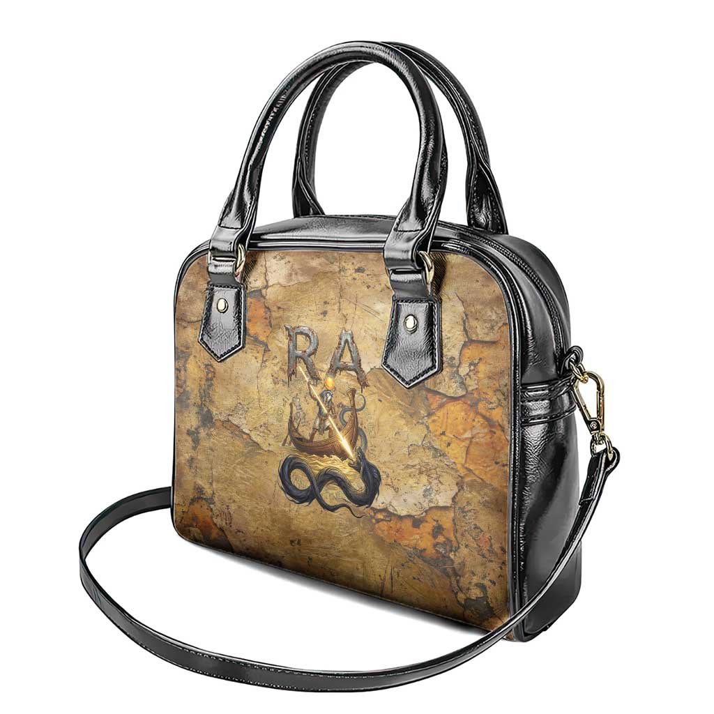 Ra Egyptian Shoulder Handbag Sun God Solar Disk Serpent Slayer Ancient Egyptian Boat of the Underworld
