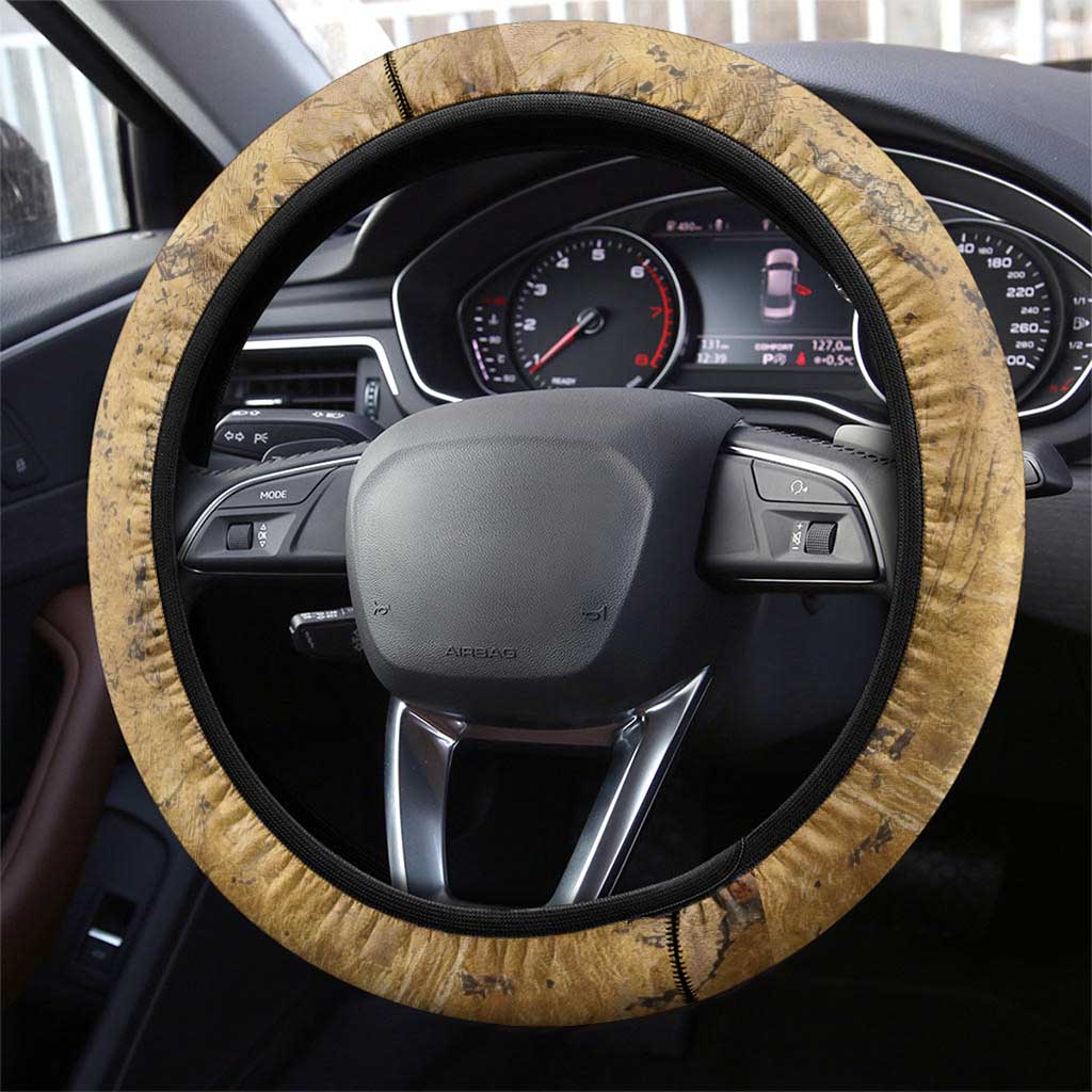 Ra Egyptian Steering Wheel Cover Sun God Solar Disk Serpent Slayer Ancient Egyptian Boat of the Underworld