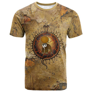 Ra Egyptian T shirt Sun God Solar Disk Serpent Slayer Ancient Egyptian Boat of the Underworld