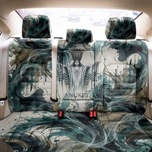 Anuket Egyptian Back Car Seat Cover Goddess of the Nile Flowing Water Gazelle Spirit The Embracer