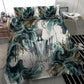 Anuket Egyptian Bedding Set Goddess of the Nile Flowing Water Gazelle Spirit The Embracer