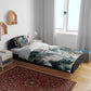 Anuket Egyptian Bedding Set Goddess of the Nile Flowing Water Gazelle Spirit The Embracer