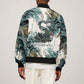 Anuket Egyptian Bomber Jacket Goddess of the Nile Flowing Water Gazelle Spirit The Embracer