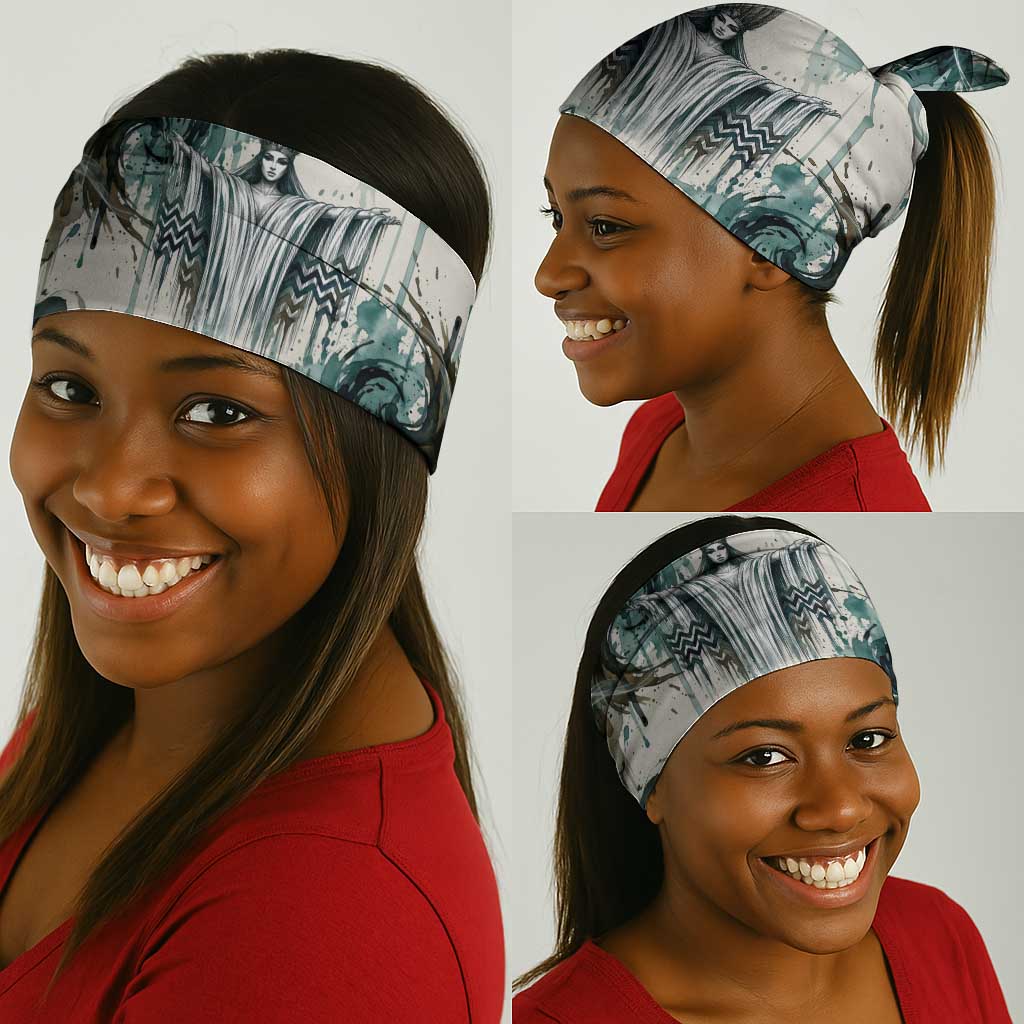 Anuket Egyptian Neck Gaiter Goddess of the Nile Flowing Water Gazelle Spirit The Embracer